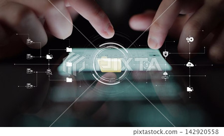 Folder-Based Digital Document Management Workflow Muxer 142920558