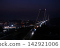 燈光璀璨的關門橋：從美佳麗公園二號觀景台看到的景色。 142921006