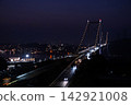 燈光璀璨的關門橋：從美佳麗公園二號觀景台看到的景色。 142921008