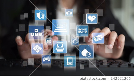 Gaming and online video game entertainment Funnel Gaming and online video game entertainment Funnel 142921265