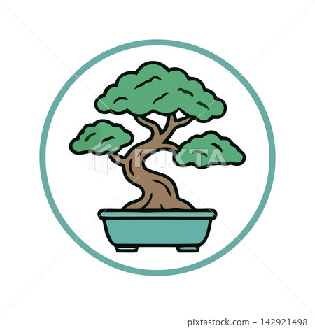 Minimalist line art drawing showing stylized tree growth and life cycle, perfect for spiritual or eco-themed designs. Minimalist line art drawing showing stylized tree growth and life cycle, perfect for spiritual or eco-themed designs. 142921498