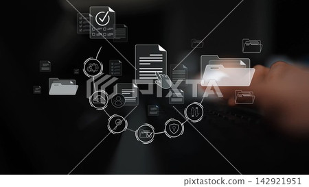 Digital Document Management and Secure File Access Marrow 142921951