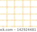 Watercolor-style hand-drawn checkered background (warm pale colors) 142924481