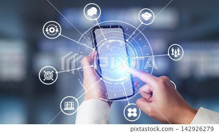 People networking and digital community building with connection icons Gist People networking and digital community building with connection icons Gist 142926279