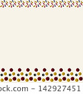 Christmas-colored frame with margins 142927451