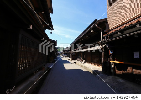 Gifu, Takayama, Hida Takayama: Old townscape in a designated Important Preservation District for Groups of Traditional Buildings Gifu, Takayama, Hida Takayama: Old townscape in a designated Important Preservation District for Groups of Traditional Buildings 142927464