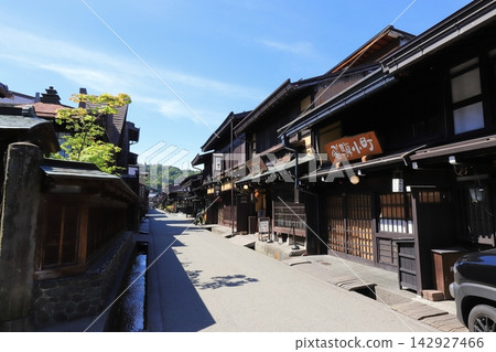 Gifu, Takayama, Hida Takayama: Old townscape in a designated Important Preservation District for Groups of Traditional Buildings Gifu, Takayama, Hida Takayama: Old townscape in a designated Important Preservation District for Groups of Traditional Buildings 142927466