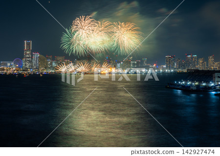 橫濱港未來智慧祭煙火表演 橫濱港未來智慧祭煙火表演 142927474