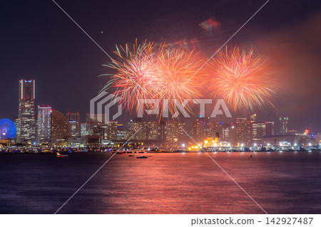 橫濱港未來智慧祭煙火表演 橫濱港未來智慧祭煙火表演 142927487