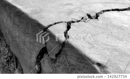 Cracked Concrete Structure Texture Cracked Concrete Structure Texture 142927734