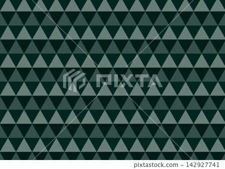 簡潔的深綠色背景，飾以幾何三角形圖案。 142927741