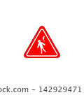 no parking sign icon on white background 142929471