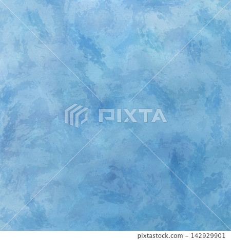 時尚的藍色水彩/油畫風格背景素材,以冬季為主題。 時尚的藍色水彩/油畫風格背景素材,以冬季為主題。 142929901