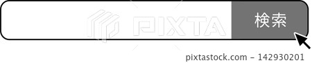 A simple search box with a search button and arrow cursor. 142930201