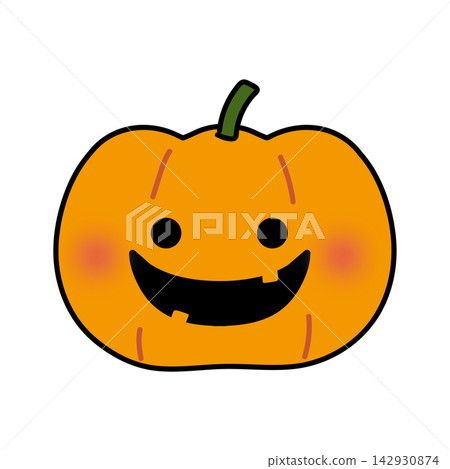 Red cheek jack-o'-lantern Red cheek jack-o'-lantern 142930874
