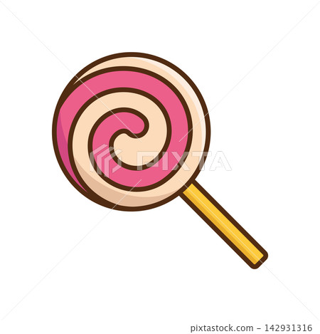 candy icon vector design template in white background candy icon vector design template in white background 142931316
