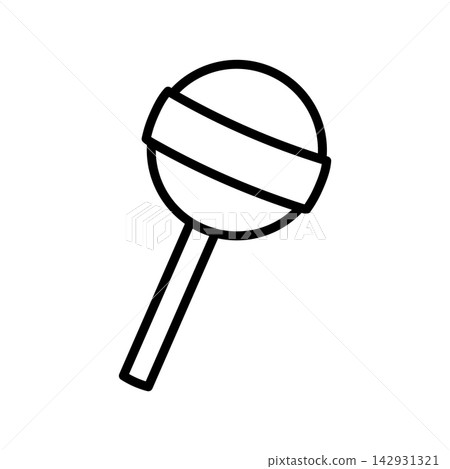 candy icon vector design template in white background candy icon vector design template in white background 142931321