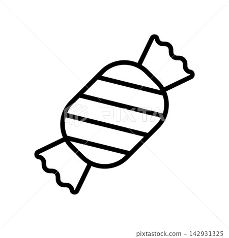 candy icon vector design template in white background candy icon vector design template in white background 142931325