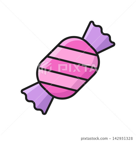 candy icon vector design template in white background 142931328