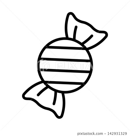 candy icon vector design template in white background 142931329
