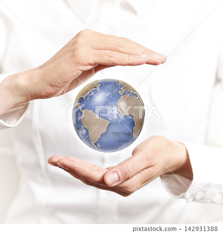 Protect the world, 3d rendering 142931388