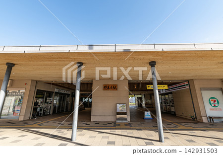 靜岡縣伊豆市伊豆箱根鐵道駿豆線修善寺站南口 靜岡縣伊豆市伊豆箱根鐵道駿豆線修善寺站南口 142931503
