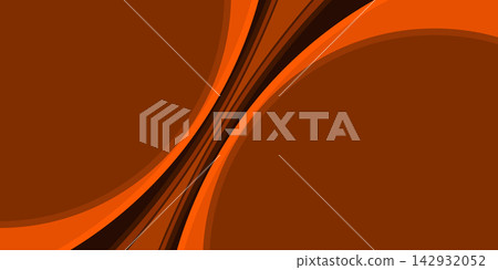 Abstract flowing curves in warm brown and orange tones create a dynamic background Abstract flowing curves in warm brown and orange tones create a dynamic background 142932052