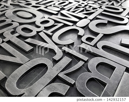 Photo of the typography background Photo of the typography background 142932157