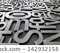 Photo of the typography background 142932158