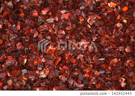 Macro photo of red pepper  142932445