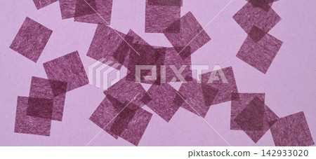 Washi paper cutout art [background material] 142933020