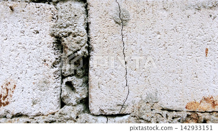 Cracked Lightweight Concrete Block Wall Texture Cracked Lightweight Concrete Block Wall Texture 142933151