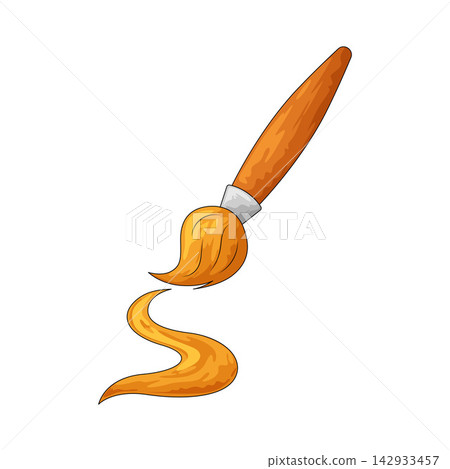 Illustration of Brush Illustration of Brush 142933457