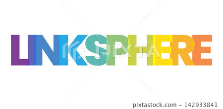 A dynamic colorful modern logo for LINKSPHERE presented with a smooth gradient of captivating rainbow colors A dynamic colorful modern logo for LINKSPHERE presented with a smooth gradient of captivating rainbow colors 142933841