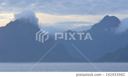 French Polynesia: Moorea Island - Stunning Sea and Mountain Scenery French Polynesia: Moorea Island - Stunning Sea and Mountain Scenery 142933982