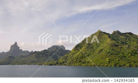 法屬玻里尼西亞：莫雷阿島－壯麗的海景和山景 142934165