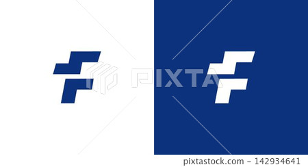 Modern and strong letter F initials logo design Modern and strong letter F initials logo design 142934641
