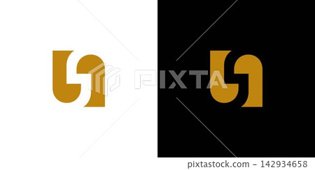 Modern and strong letter S initials logo design Modern and strong letter S initials logo design 142934658