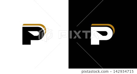 Modern and unique P letter logo design Modern and unique P letter logo design 142934715