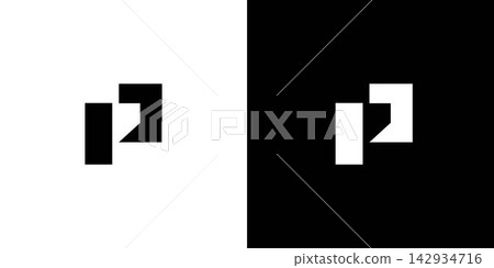 Modern and unique P logo design Modern and unique P logo design 142934716