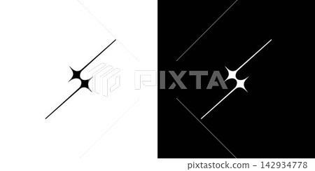 Modern and unique S star logo design Modern and unique S star logo design 142934778