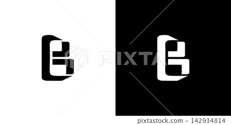 Modern and unique initial B logo design Modern and unique initial B logo design 142934814