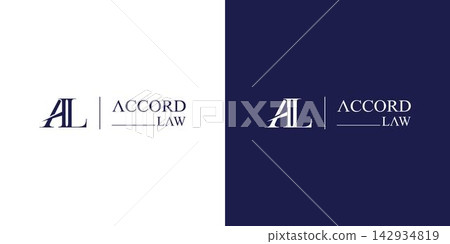 Unique and modern AL logo design Unique and modern AL logo design 142934819