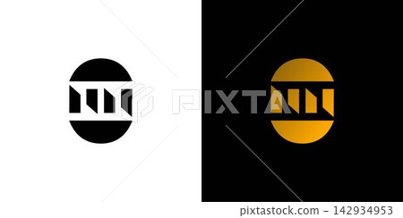 Luxury and unique NN initials logo design Luxury and unique NN initials logo design 142934953