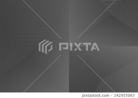 A modern, geometric abstract background created by concentric, square lines. A modern, geometric abstract background created by concentric, square lines. 142935063
