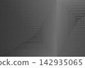 A modern, geometric abstract background created by concentric, square lines. 142935065