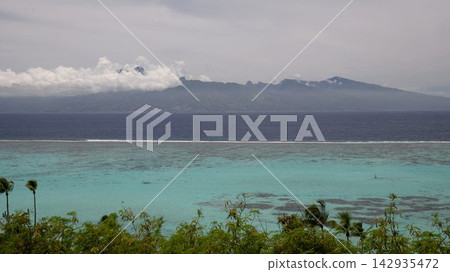 法屬玻里尼西亞：莫雷阿島－壯麗的海景和山景 142935472