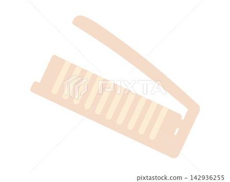 Hairbrush illustration Hairbrush illustration 142936255