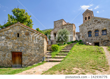 Nekresi Monastery, ancient Georgian Orthodox monastic complex in the eastern region of Kakheti, Georgia Nekresi Monastery, ancient Georgian Orthodox monastic complex in the eastern region of Kakheti, Georgia 142936776