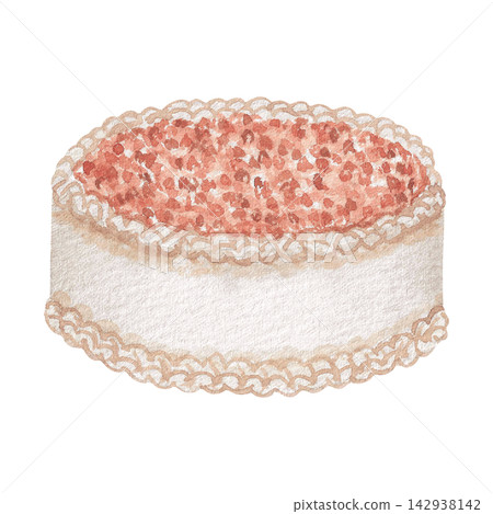 Watercolor illustration Wedding collection Vintage lace wedding cake with strawberry and delicate handmade trim PNG transparent background Hand drawing Vintage Watercolor illustration Wedding collection Vintage lace wedding cake with strawberry and delicate handmade trim PNG transparent background Hand drawing Vintage 142938142